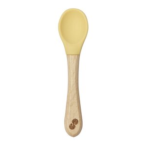 Nordbaby silikoonist otsaga lusikas Yellow - Nordbaby