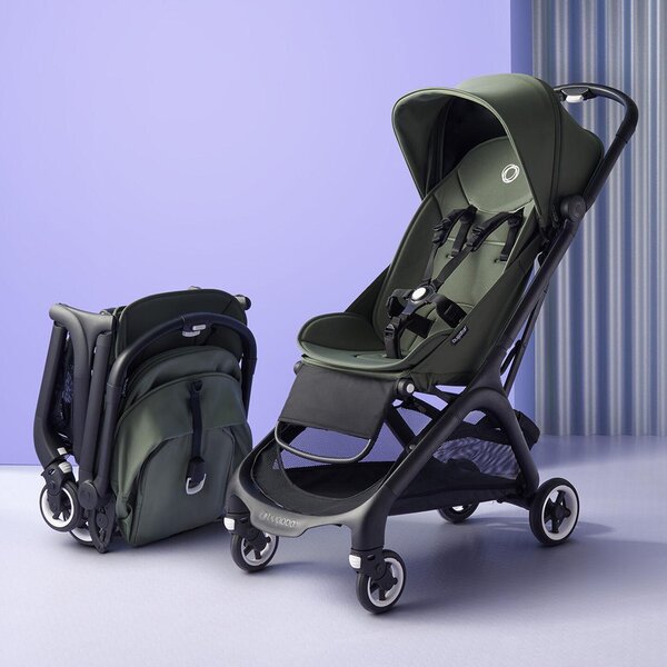 Bugaboo Butterfly kergkäru Midnight Black koos turvakaarega - Bugaboo