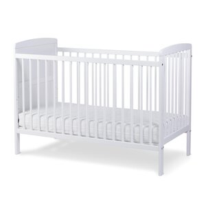 Nordbaby cot bed 60x120cm, Lemmy White - Nordbaby