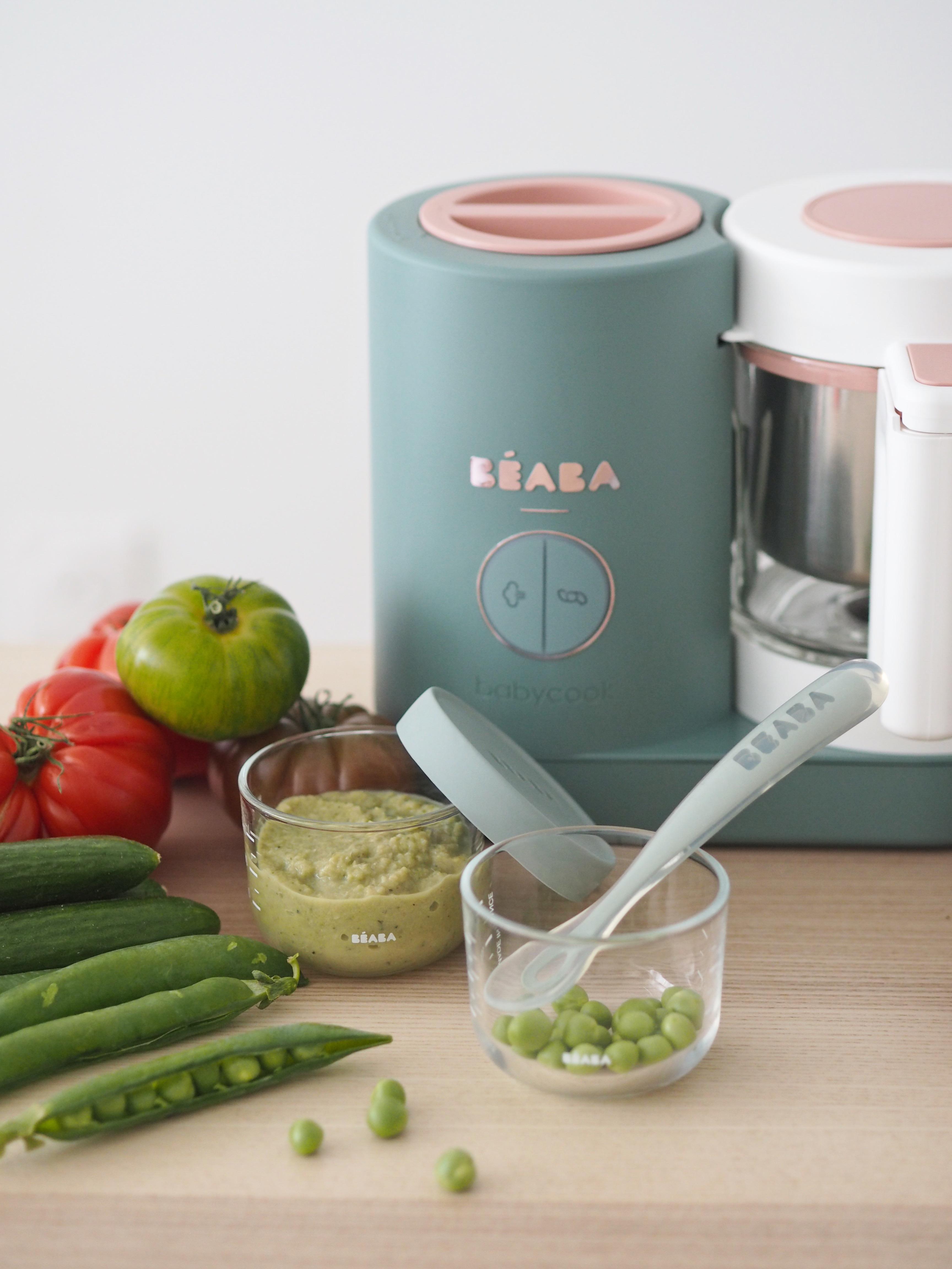 Beaba - Cuiseur vapeur 2en1 BABYCOOK NEO vert/blanc