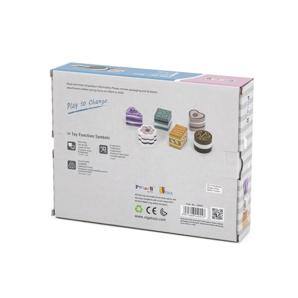 PolarB puidust kookide komplekt 6tk - PolarB