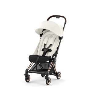 Cybex Coya прогулочная коляска Off White, rosegold frame  - Cybex