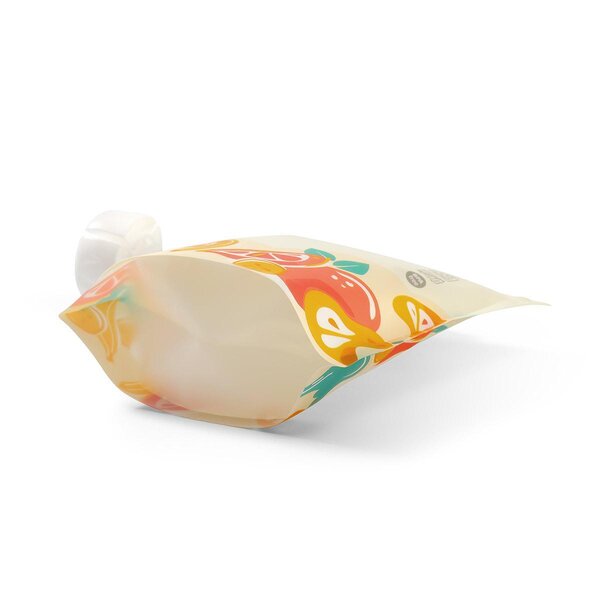 BabyOno Reusable food pouch 150ml 5pcs - BabyOno