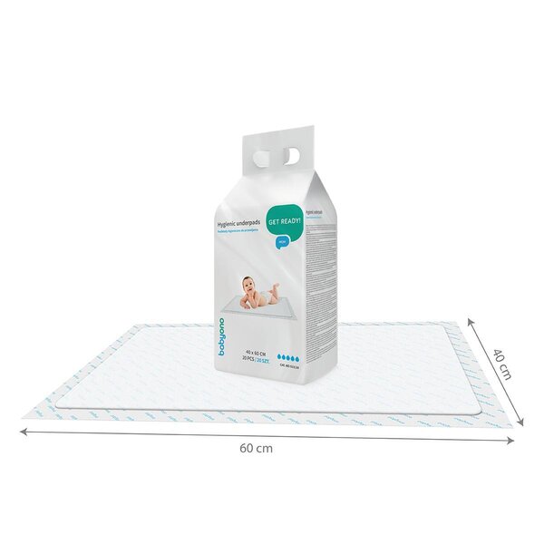 BabyOno Underpads 40x60 20 pcs - BabyOno