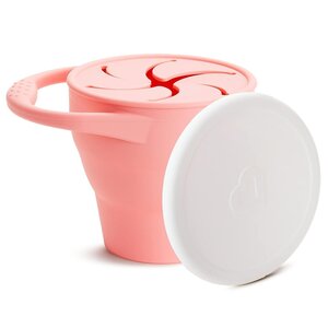 Munchkin Silicone snack catcher Coral - Munchkin