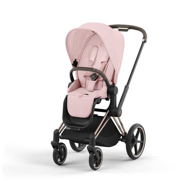 Cybex Priam V4 kомплект коляски Peach Pink, Rose Gold - Cybex