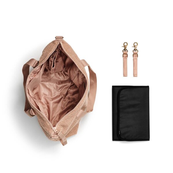 Elodie Details Changing Bag Soft Shell Pink Bouclé - Elodie Details