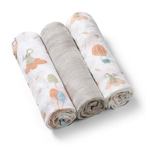 BabyOno bamboo autiņš 3 gab., Beige - BabyOno