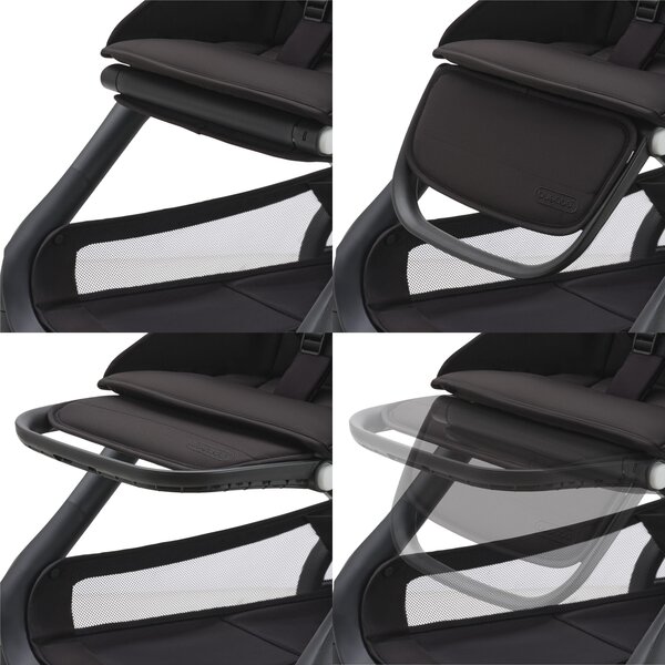Bugaboo Dragonfly stroller set Skyline Blue/Midnight Black/Graphite - Bugaboo