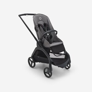 Bugaboo Dragonfly raam ja istumisosa kangad Black/Grey Melange - Bugaboo