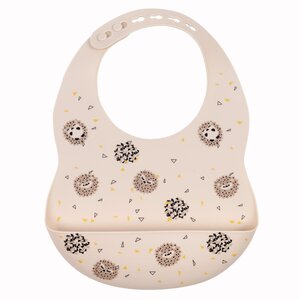 Nordbaby silikona lacīte beige hedgehog - Nordbaby