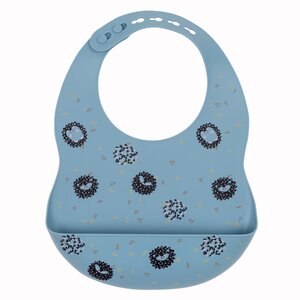 Nordbaby silikona lacīte blue hedgehog - Nordbaby