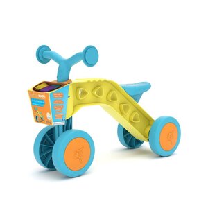 Chillafish ItsiBitsi Blocks balance bike Yellow/Light Blue - Chillafish