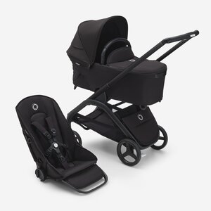 Bugaboo Dragonfly stroller set Midnight Black/Midnight Black/Black - Bugaboo