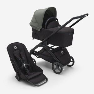 Bugaboo Dragonfly stroller set Forest Green/Midnight Black/Black - Bugaboo