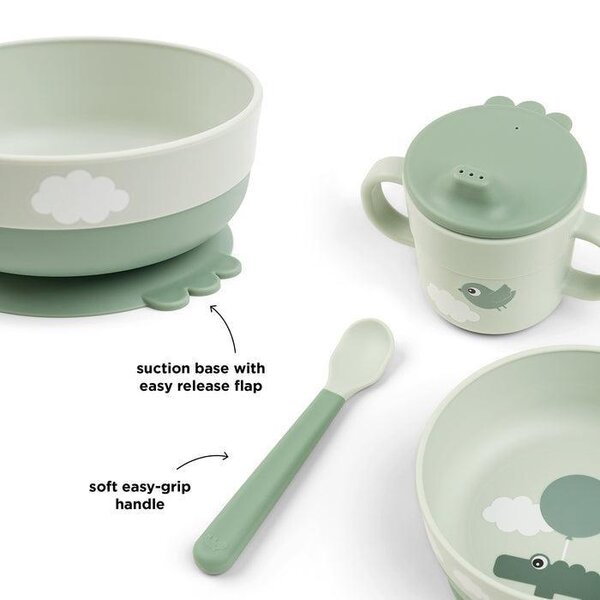 Done by Deer first meal set Foodie Happy clouds - Done by Deer