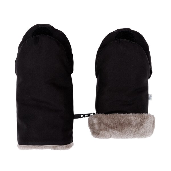 Nordbaby Stroller mittens Hufs, Black - Nordbaby