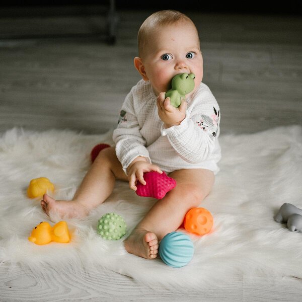 BabyOno sensory balls 4pcs - BabyOno