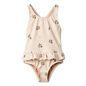 Liewood ujumistrikoo Amara Peach/Sea shell - NAME IT