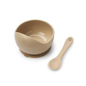 Elodie Details Silicone Bowl Set Pure Khaki NEW - Elodie Details