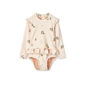 Liewood ujumistrikoo Sille Peach/Sea Shell - NAME IT