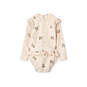 Liewood ujumistrikoo Sille Peach/Sea Shell - NAME IT