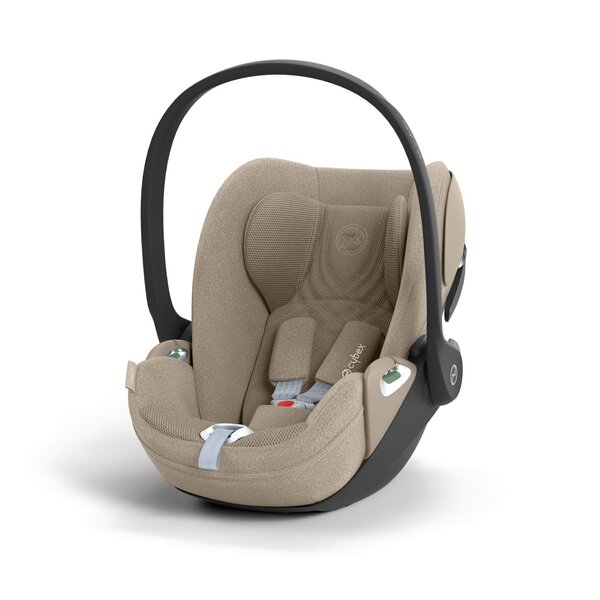 Cybex Priam Style Fold Cot 3in1 Travel System Bundle, Cozy Beige - Cybex
