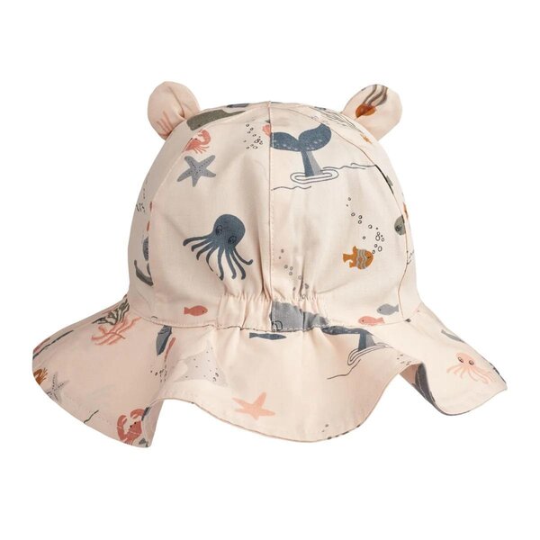 Liewood Amelia Printed Sun Hat With Ears - Liewood