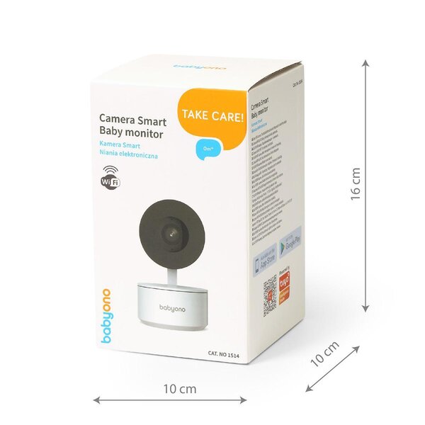 BabyOno babymonitor, Camera Smart - BabyOno