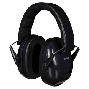 Dooky Junior Ear Protection Black (3y +) - Dooky