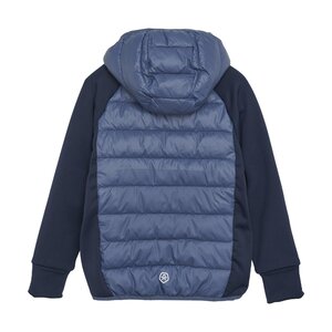 Color Kids Hybrid Fleece Jacket W. Hood - Color Kids