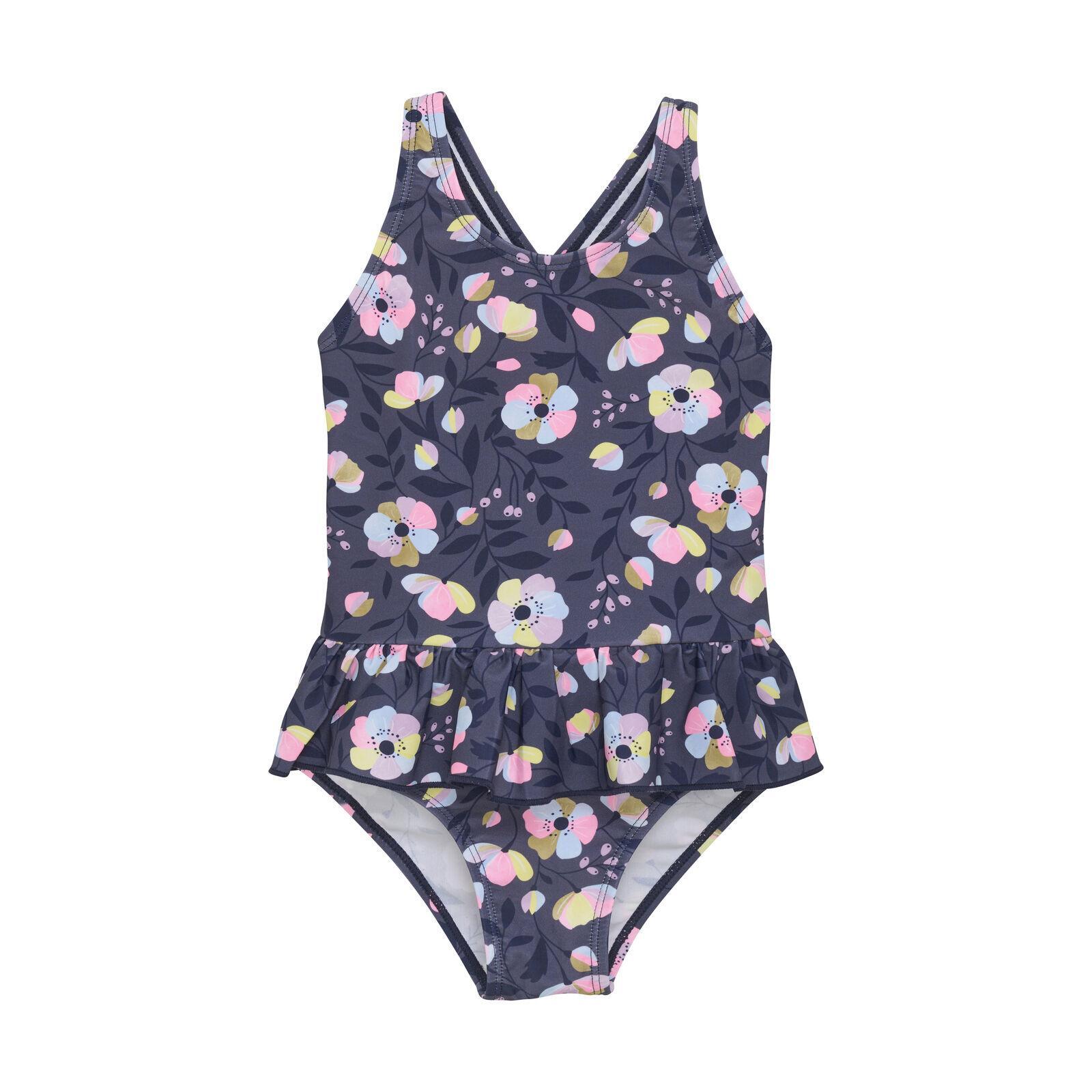 Color Kids Swimsuit W. Skirt, AOP - Color Kids