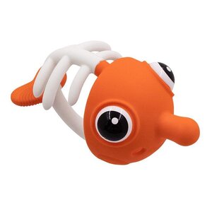 Mombella kramtomas žiedas 3-in-one Clownfish Orange - Mombella