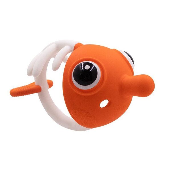 Mombella прорезыватель для зубов 3-in-one Clownfish Orange - Mombella