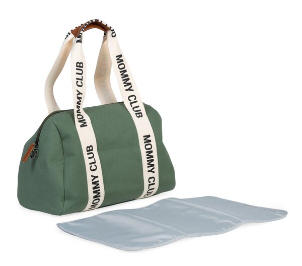 Childhome Mommy Club Nursery Bag - Signature Green - Childhome