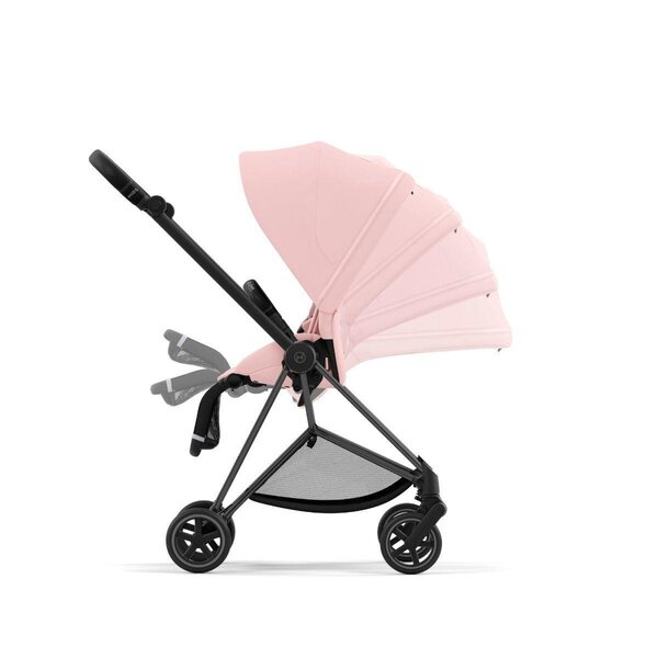 Cybex Mios V3 pushchair Peach Pink, Matt Black Frame - Cybex