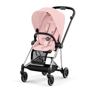 Cybex Mios V3 прогулочная коляска Peach Pink, Chrome Black - Cybex