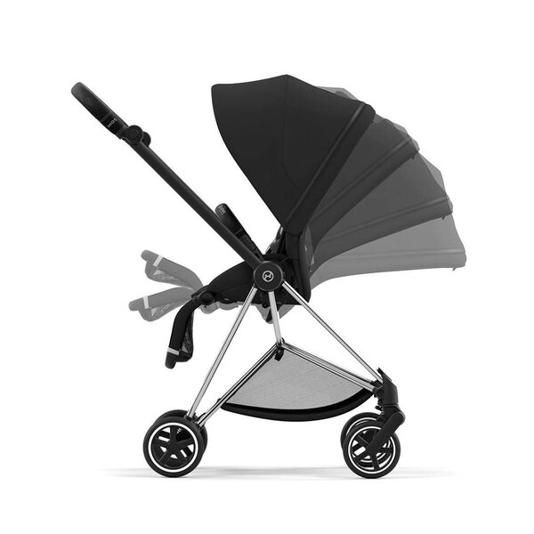 Cybex Mios V3 kergkäru Sepia Black, Chrome Black raamiga - Cybex