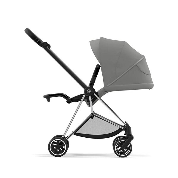 Cybex Mios V3 pushchair Mirage Grey, Chrome Black Frame - Cybex