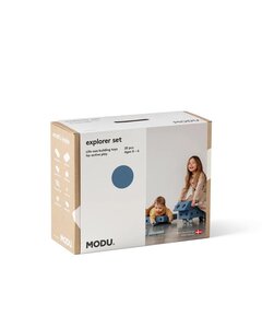 Modu ehitusplokid Explorer Set Deep Blue / Sky Blue - Modu
