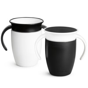 Munchkin trainer cup Miracle 360, Black&White 207ml - Munchkin