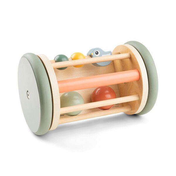 Done by Deer wooden toy Rolling activity mirror Birdee - Done by Deer