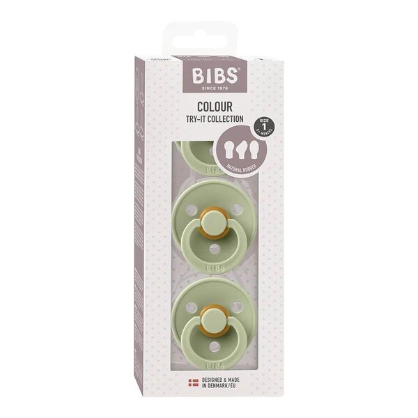 Bibs Try-It Collection Pacifier Set 3-pack - Bibs