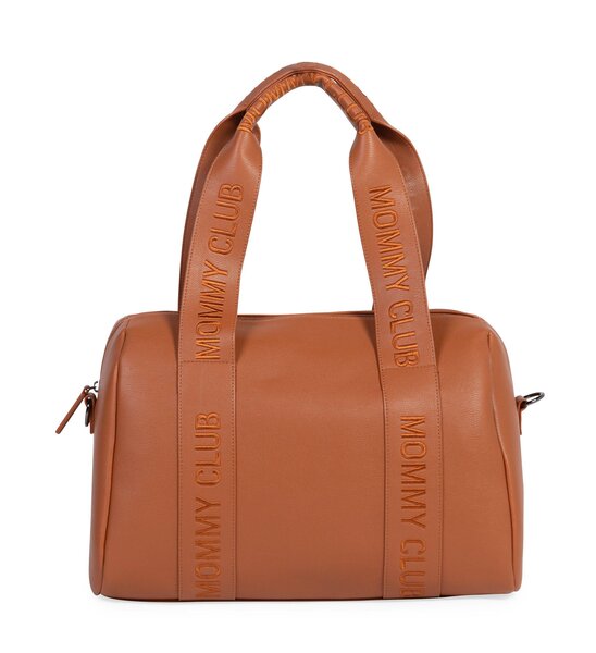 Childhome tarvikute kott Mommy Club Signature Vegan Leather Brown - Childhome