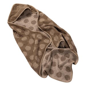 Leander hooded towel 80x80cm, Mocca - Leander