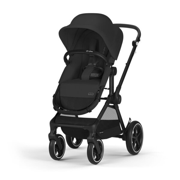 Cybex Eos Lux 2in1 kомплект коляски Moon Black, black frame - Cybex
