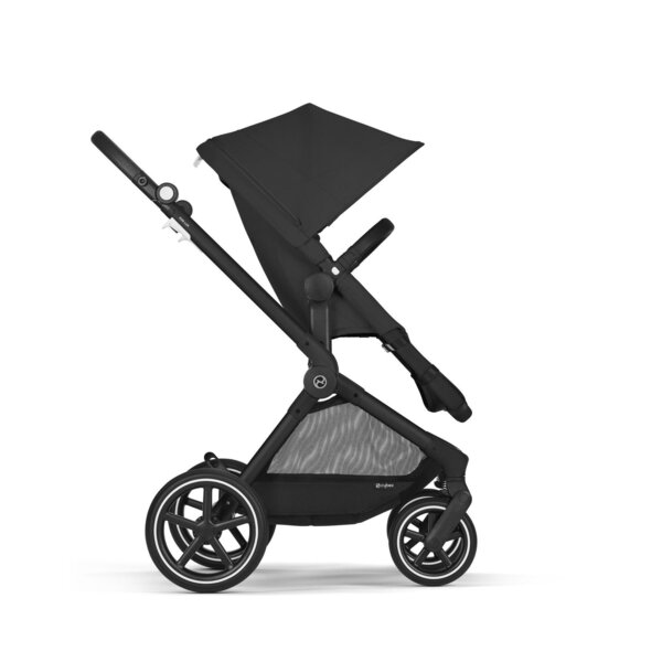 Cybex Eos Lux 2in1 kомплект коляски Moon Black, black frame - Cybex