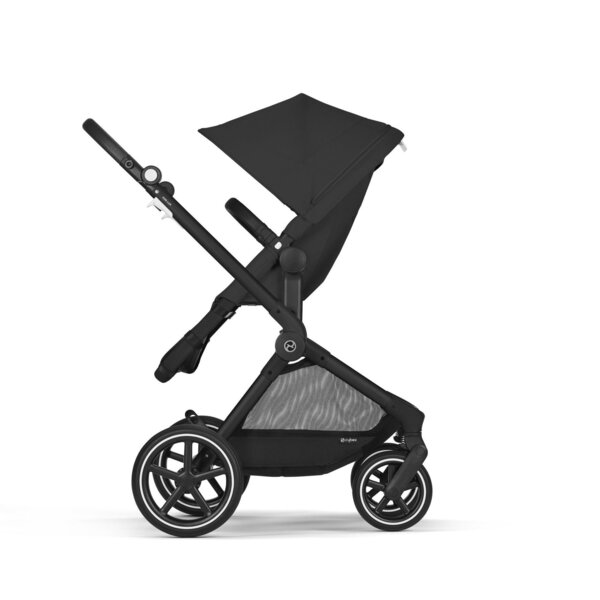 Cybex Eos Lux 2in1 kомплект коляски Moon Black, black frame - Cybex