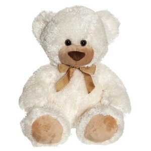 Teddykompaniet pehme mängukaru 45cm, Roger Creme - Teddykompaniet