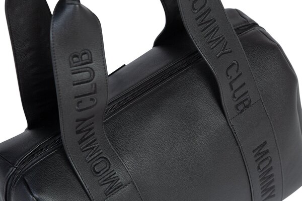 Childhome tarvikute kott Mommy Club Signature Vegan Leather Black - Childhome